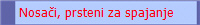  Nosai, prsteni za spajanje